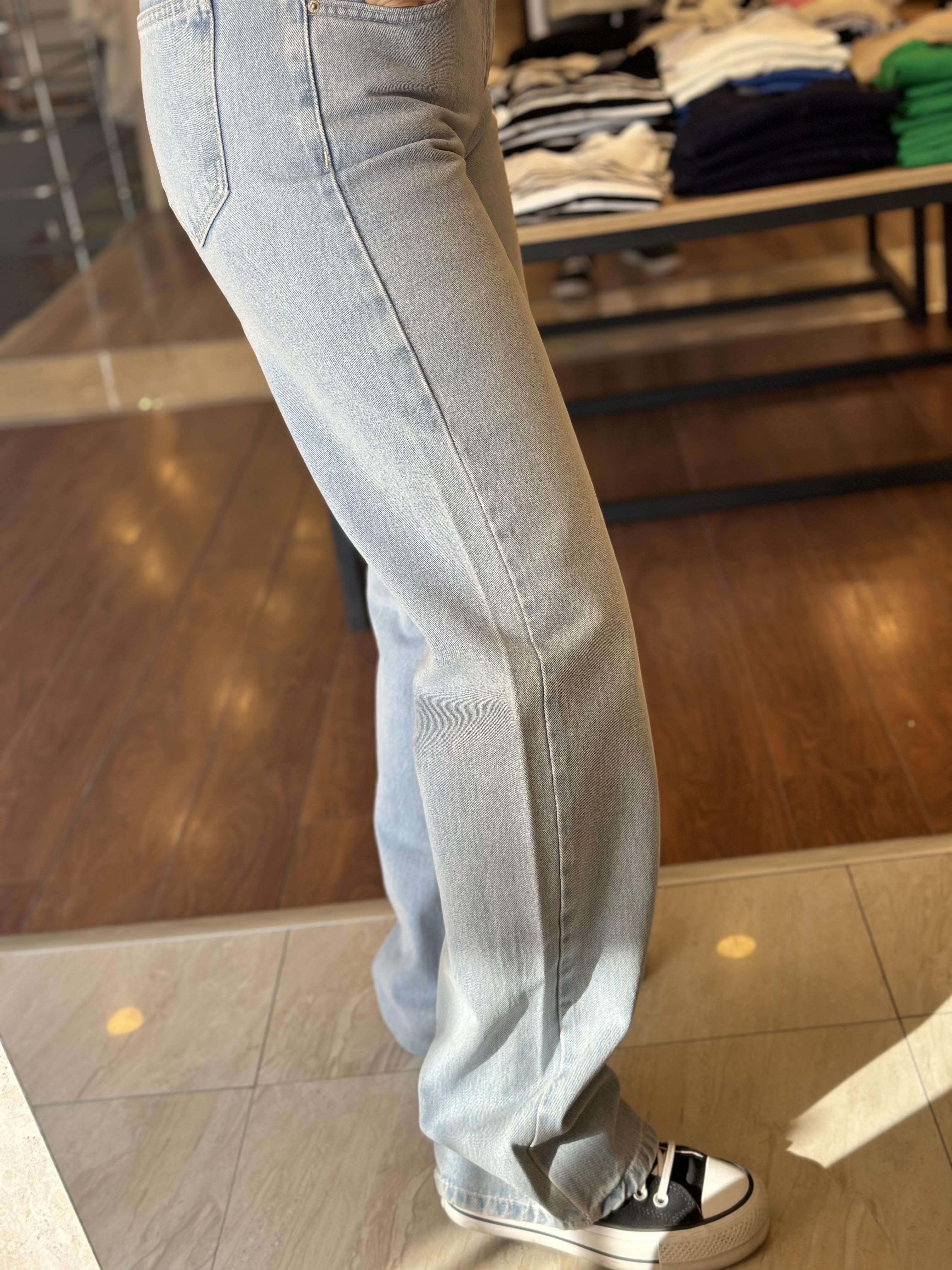 71441 DUSUK BEL STRAIGHT PANTOLON