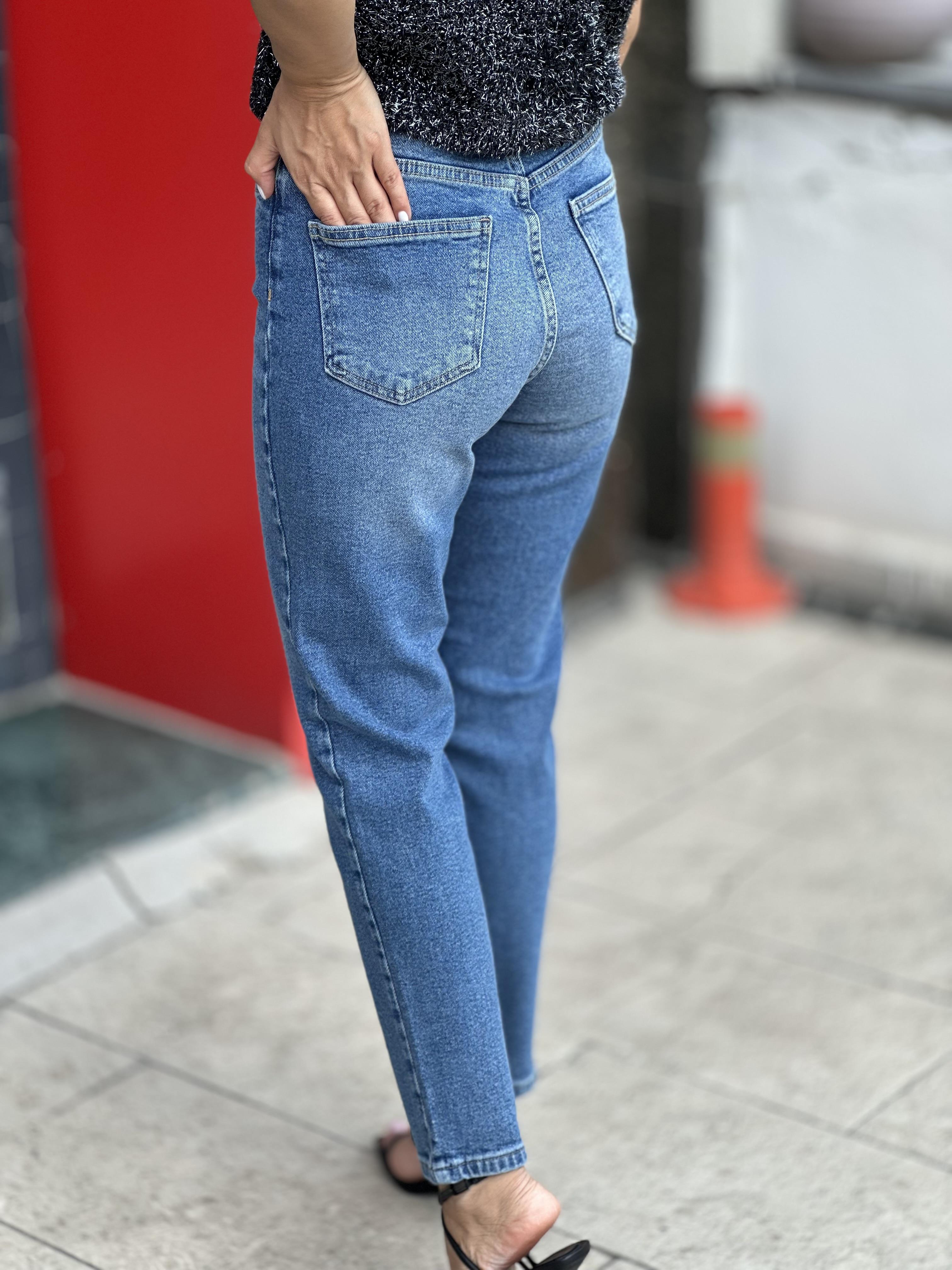 71682 COMFORT LIKRA MOM PANTOLON