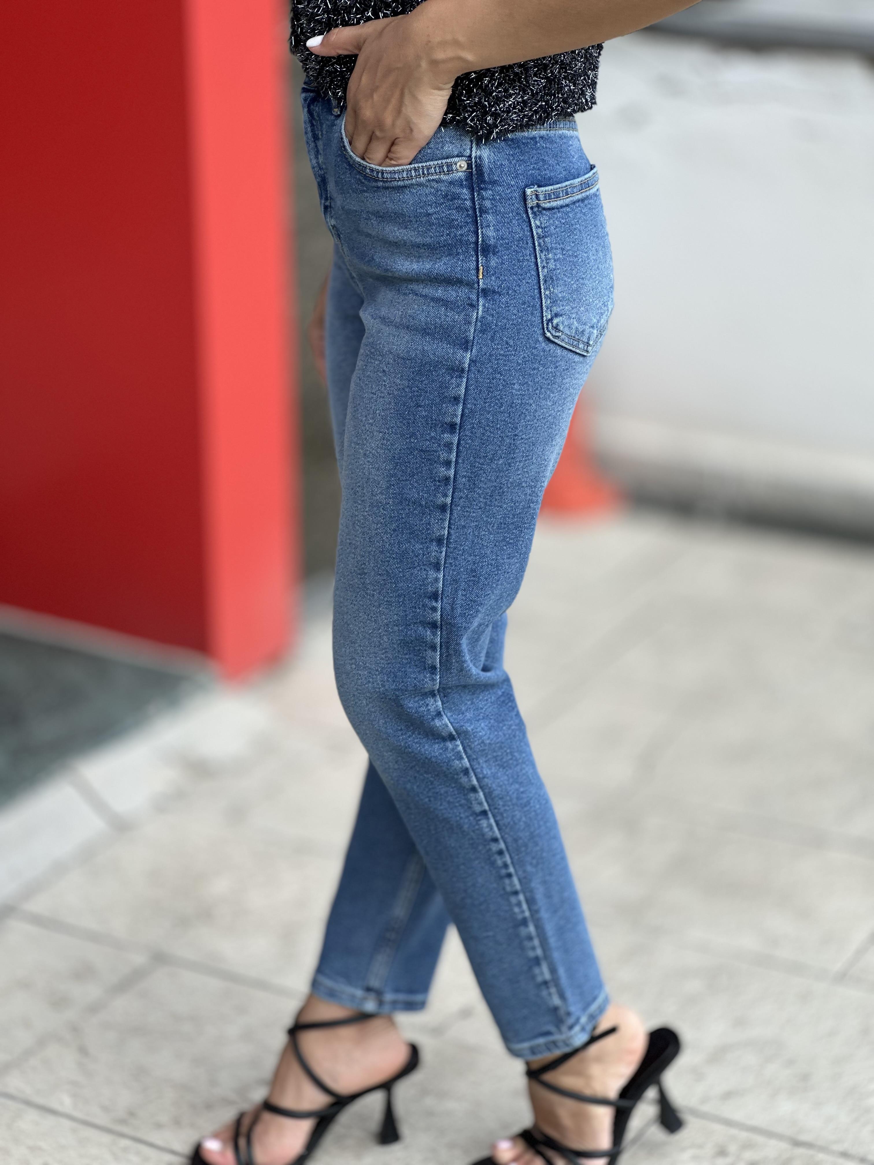 71682 COMFORT LIKRA MOM PANTOLON