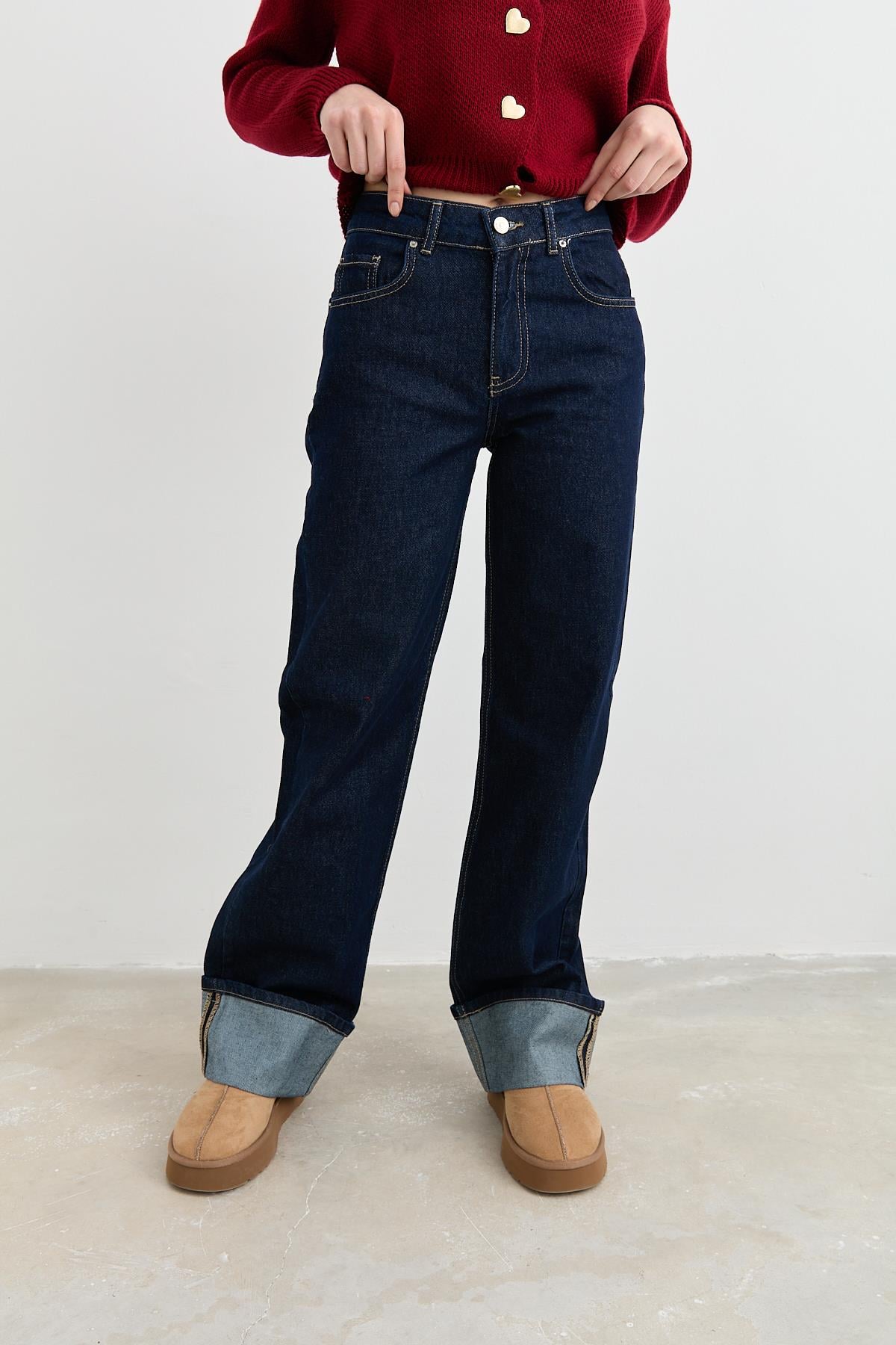 71752 PACASI KATLI WIDE LEG PANTOLON