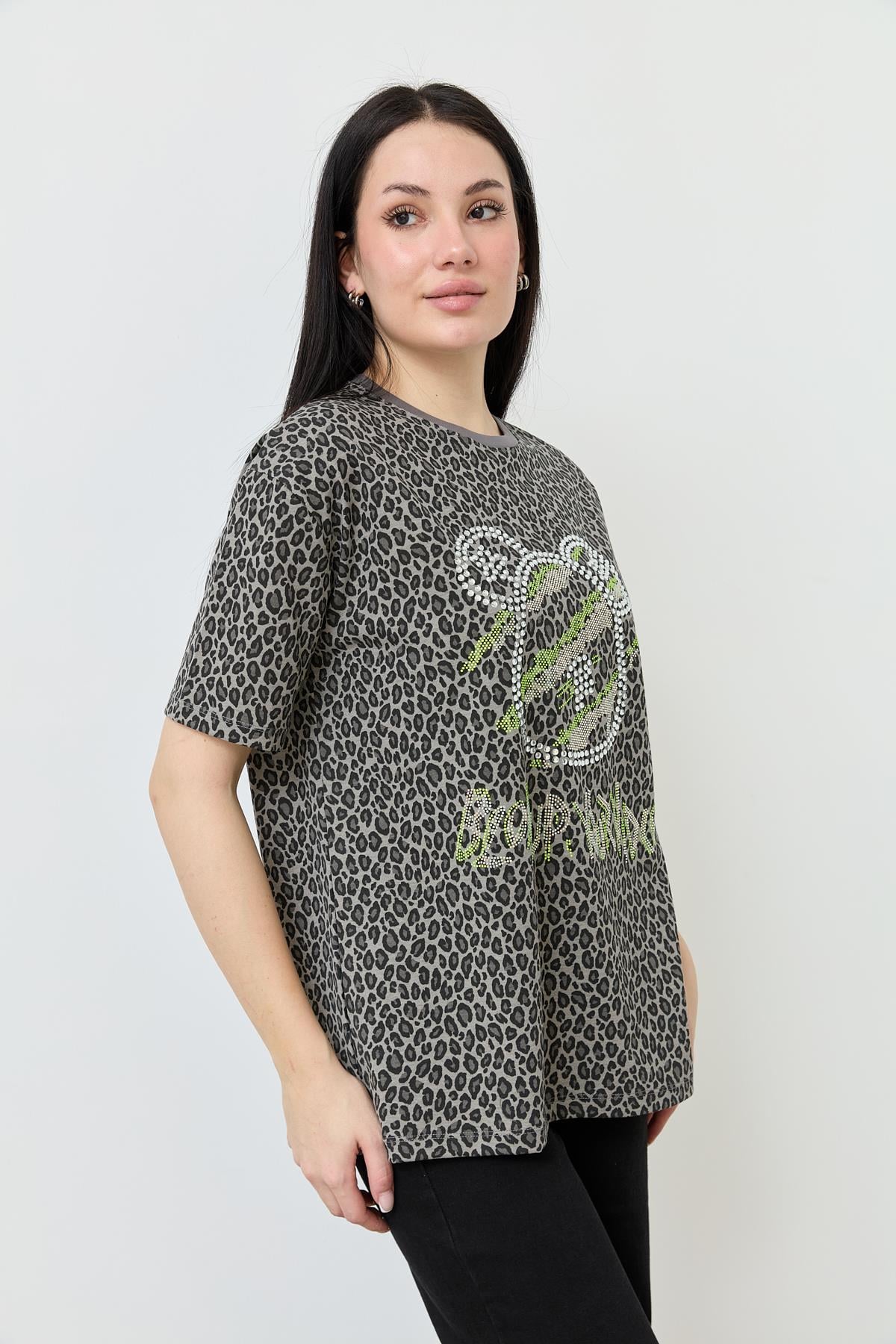 7182 BLOW UP YAZILI TSHIRT