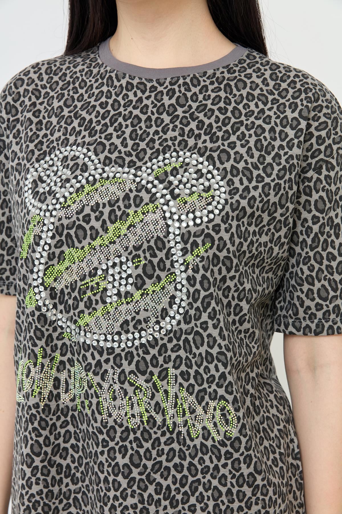 7182 BLOW UP YAZILI TSHIRT