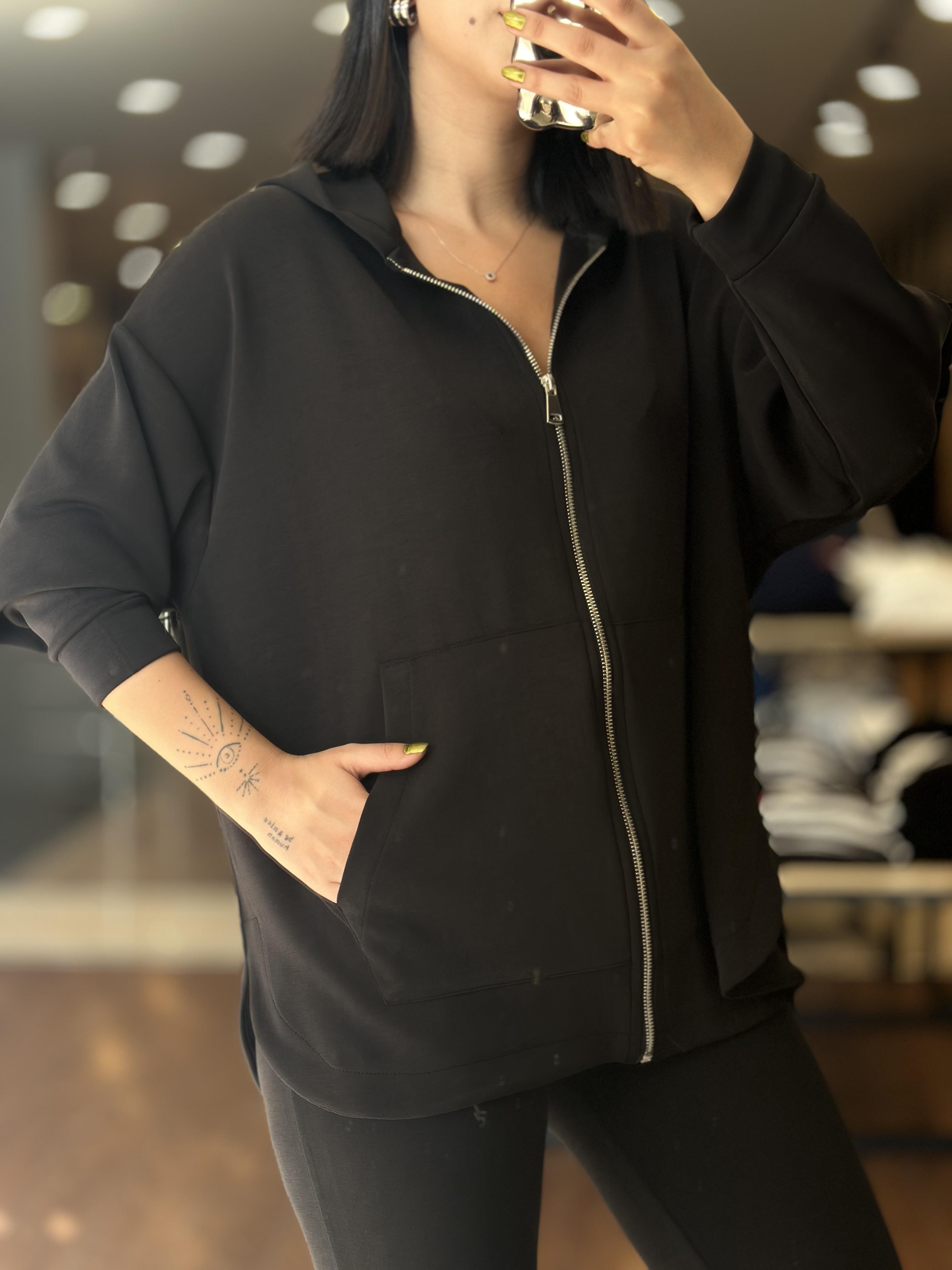 7191 FERMUARLI MODAL SWEAT TAKIM