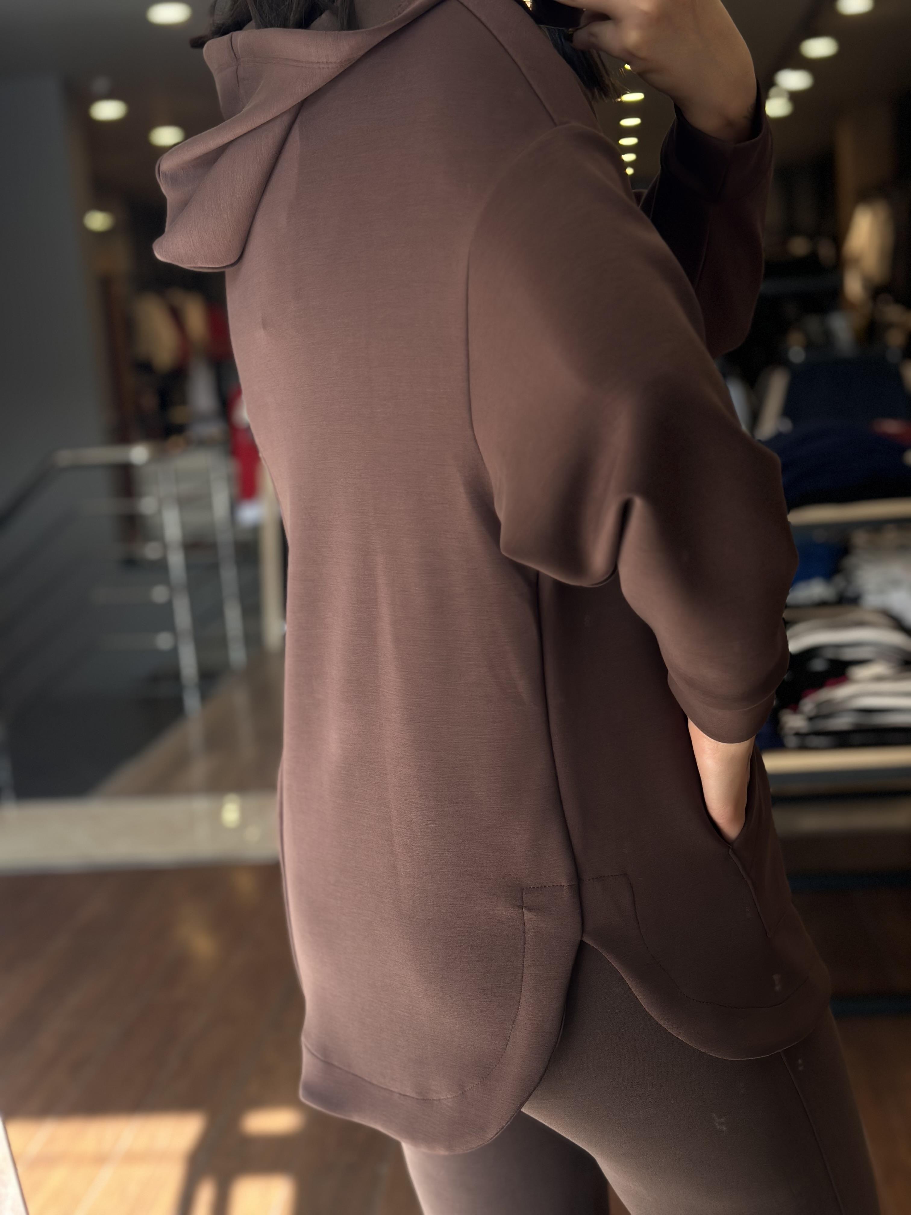 7191 FERMUARLI MODAL SWEAT TAKIM