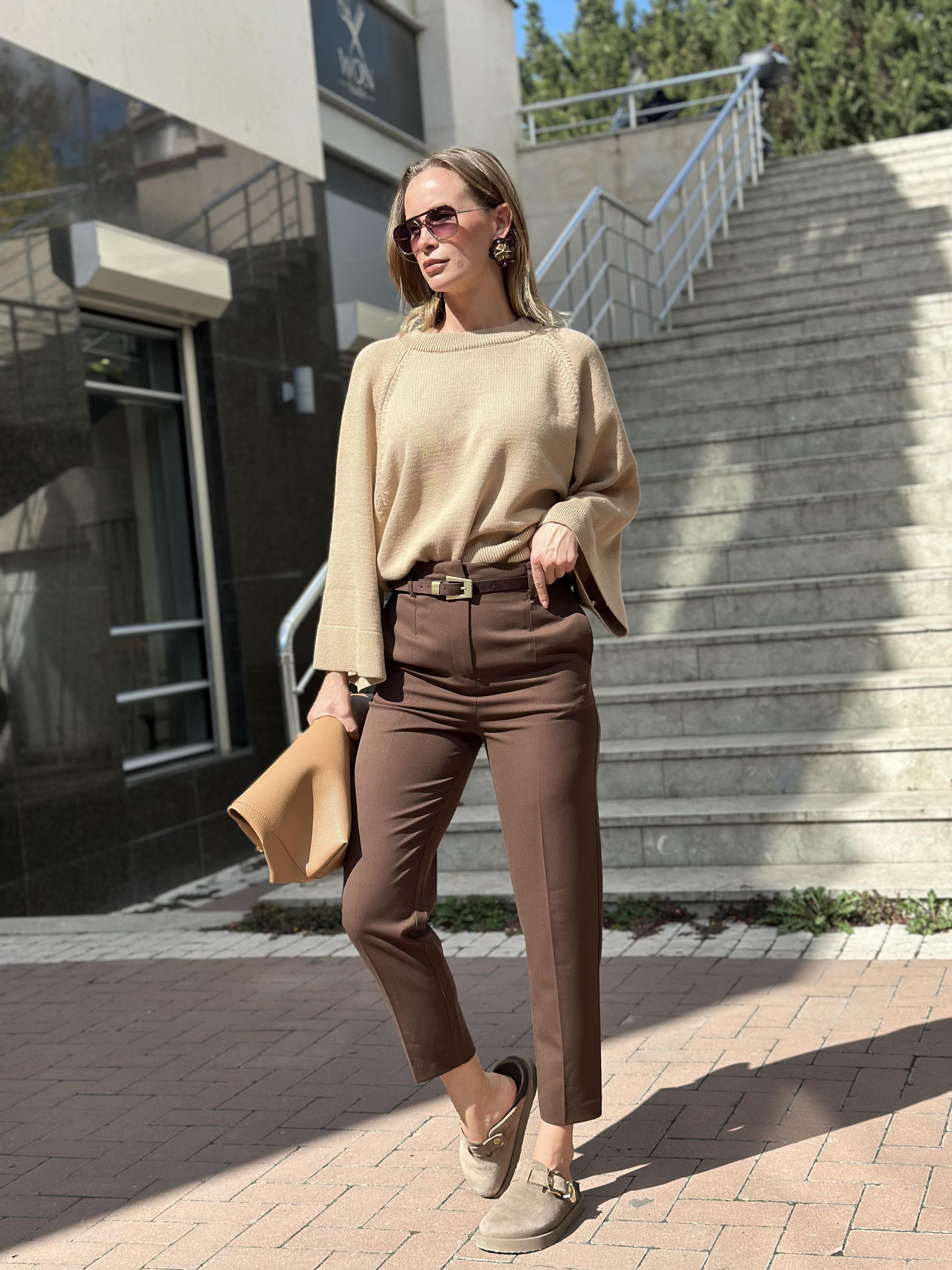 72198 KEMERLI YUKSEL BEL PANTOLON