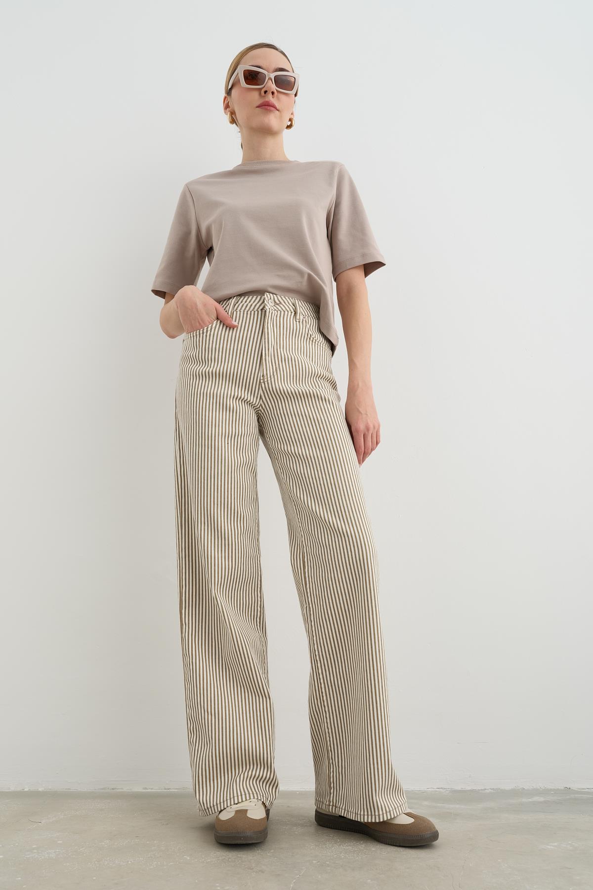 783 HIG RISE WIDELEG PANTOLON