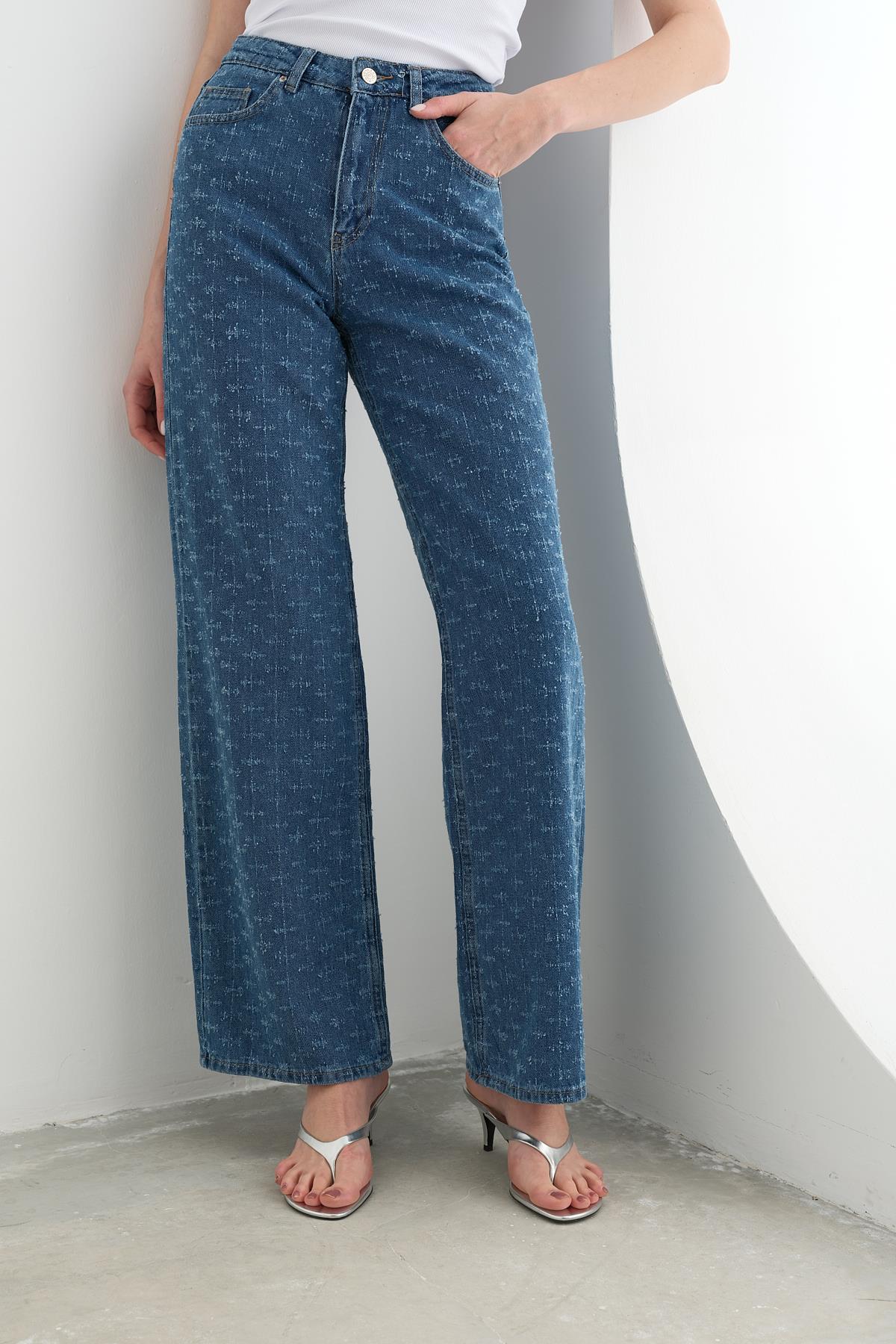 786 HIGH RISE WIDELEG PANTOLON