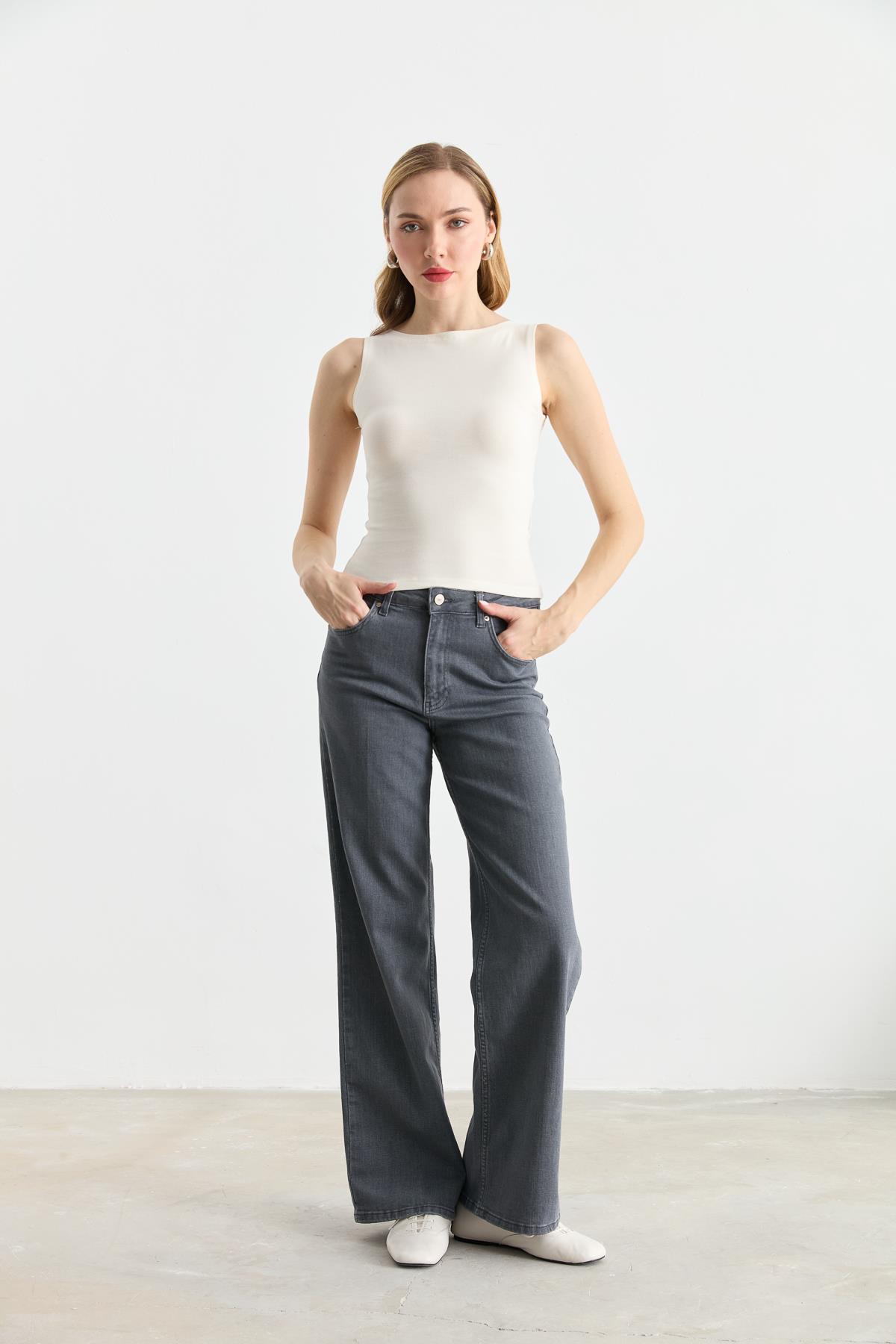 791 WIDE LEG KOT PANTOLON