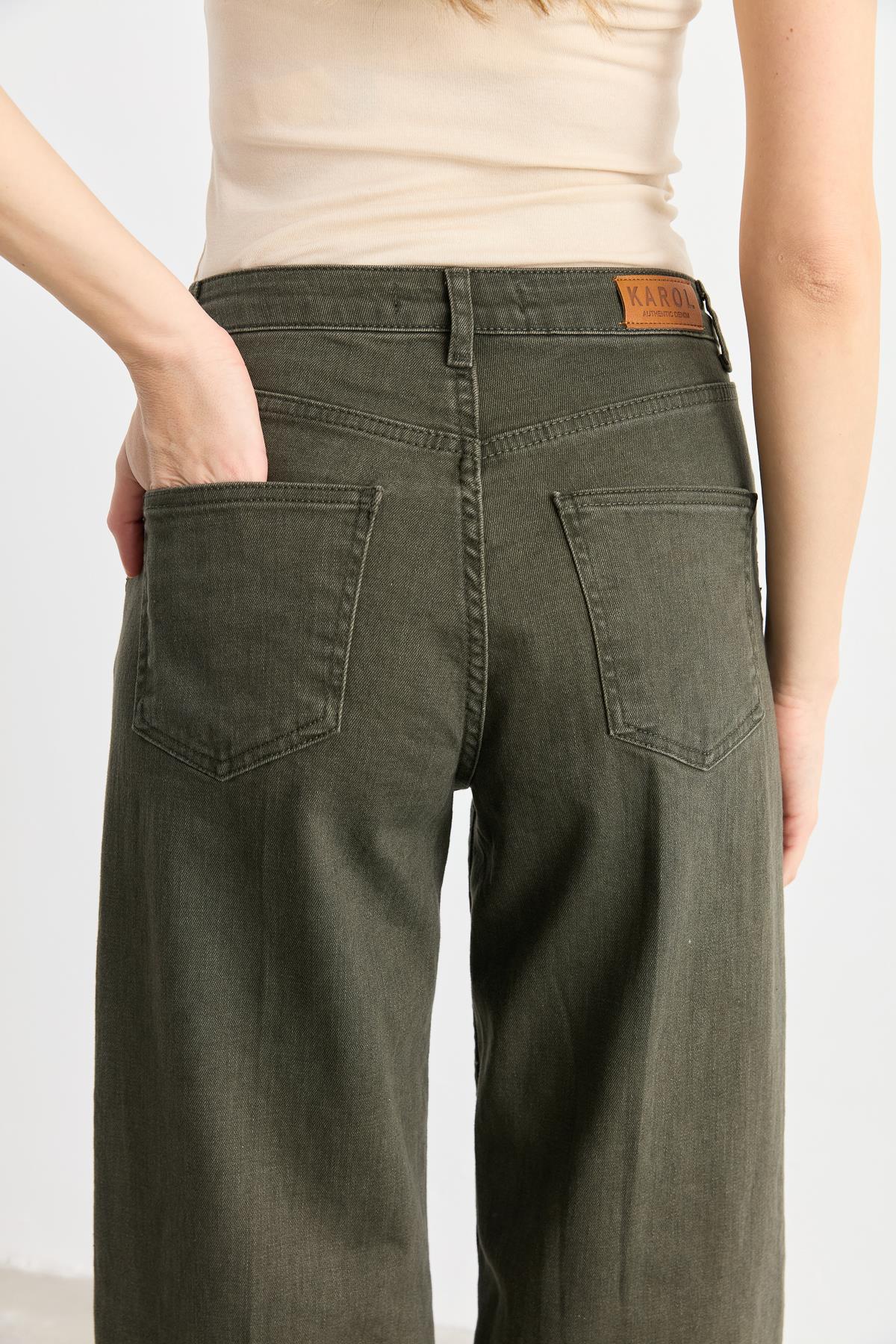 792 WIDE LEG KOT PANTOLON