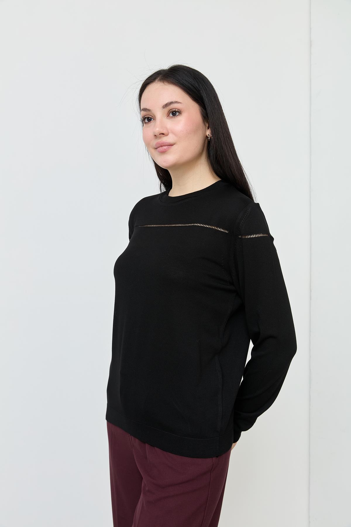 830 BISIKLET YAKA AJURLU TRIKO