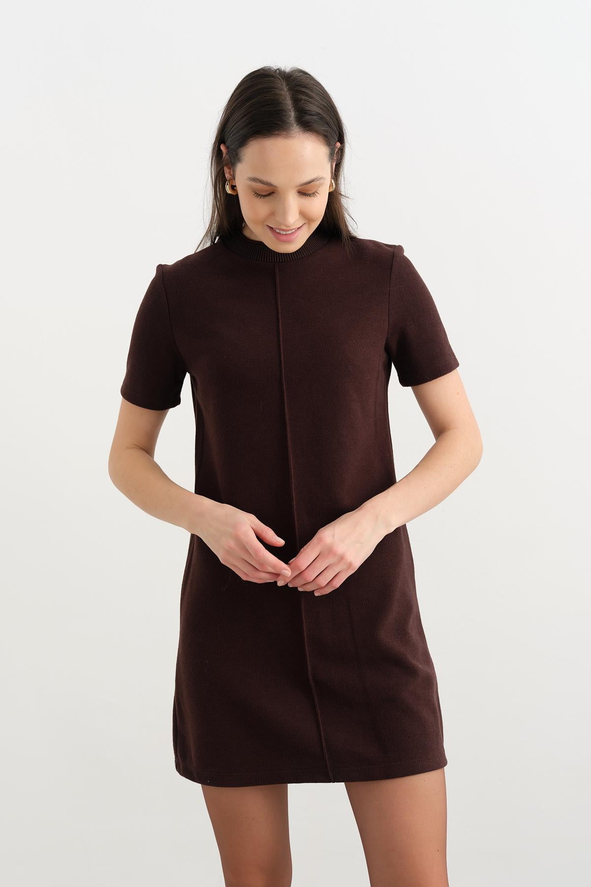 90810 YUMUSAK MINI ELBISE