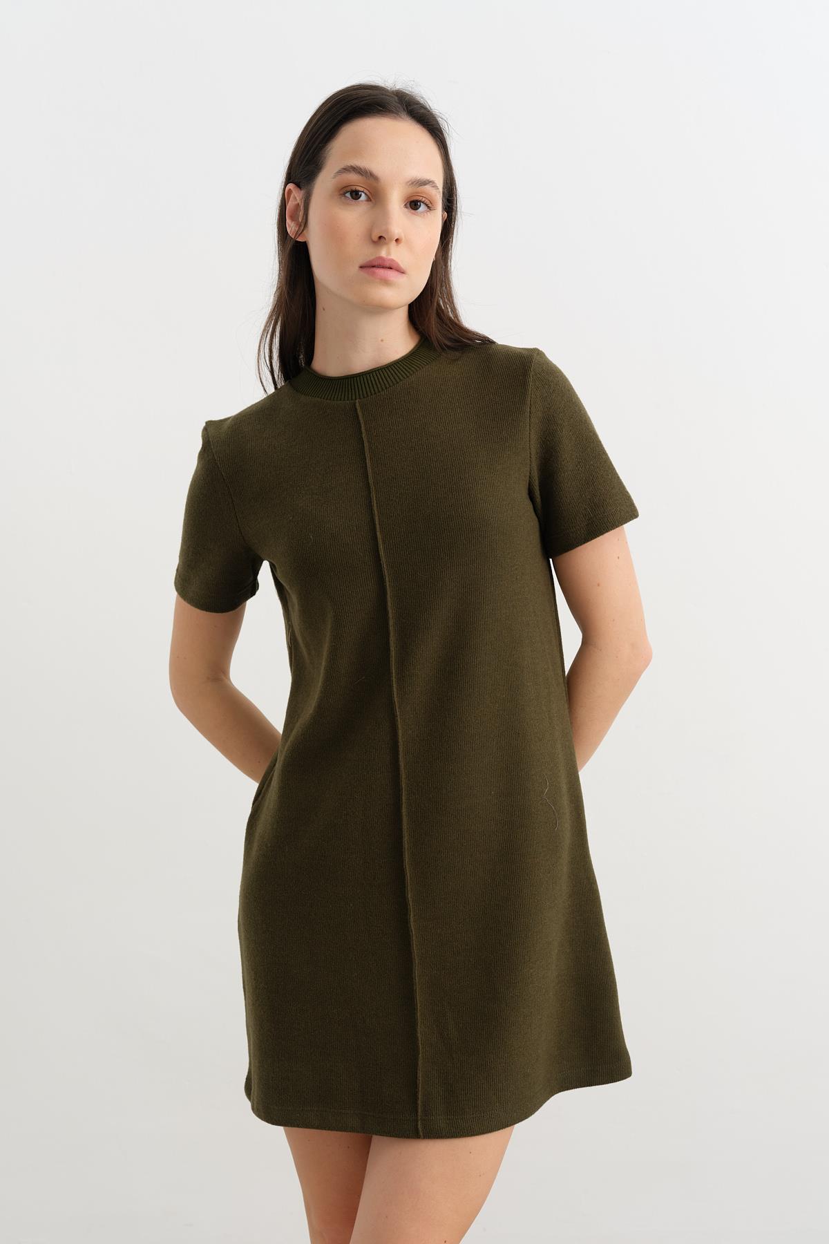 90810 YUMUSAK MINI ELBISE