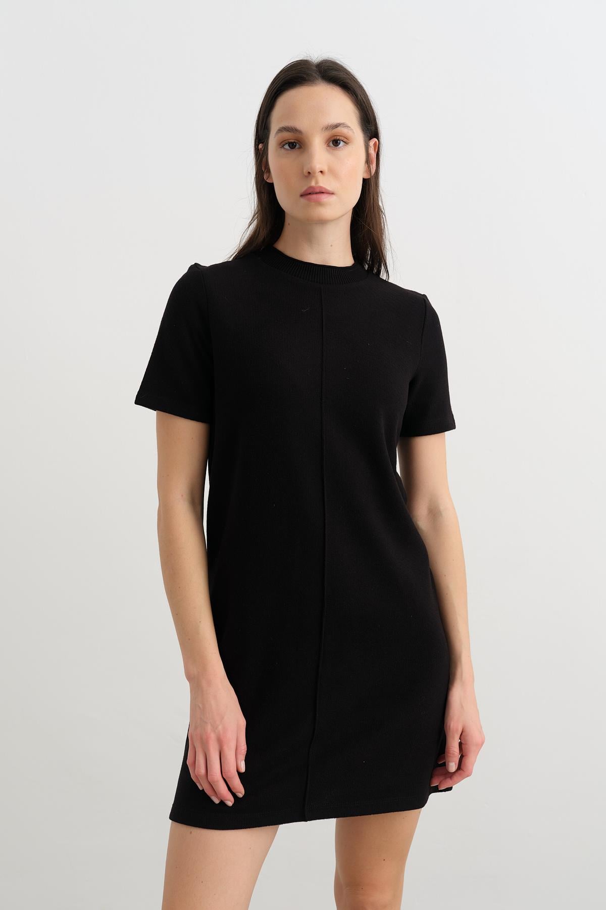 90810 YUMUSAK MINI ELBISE
