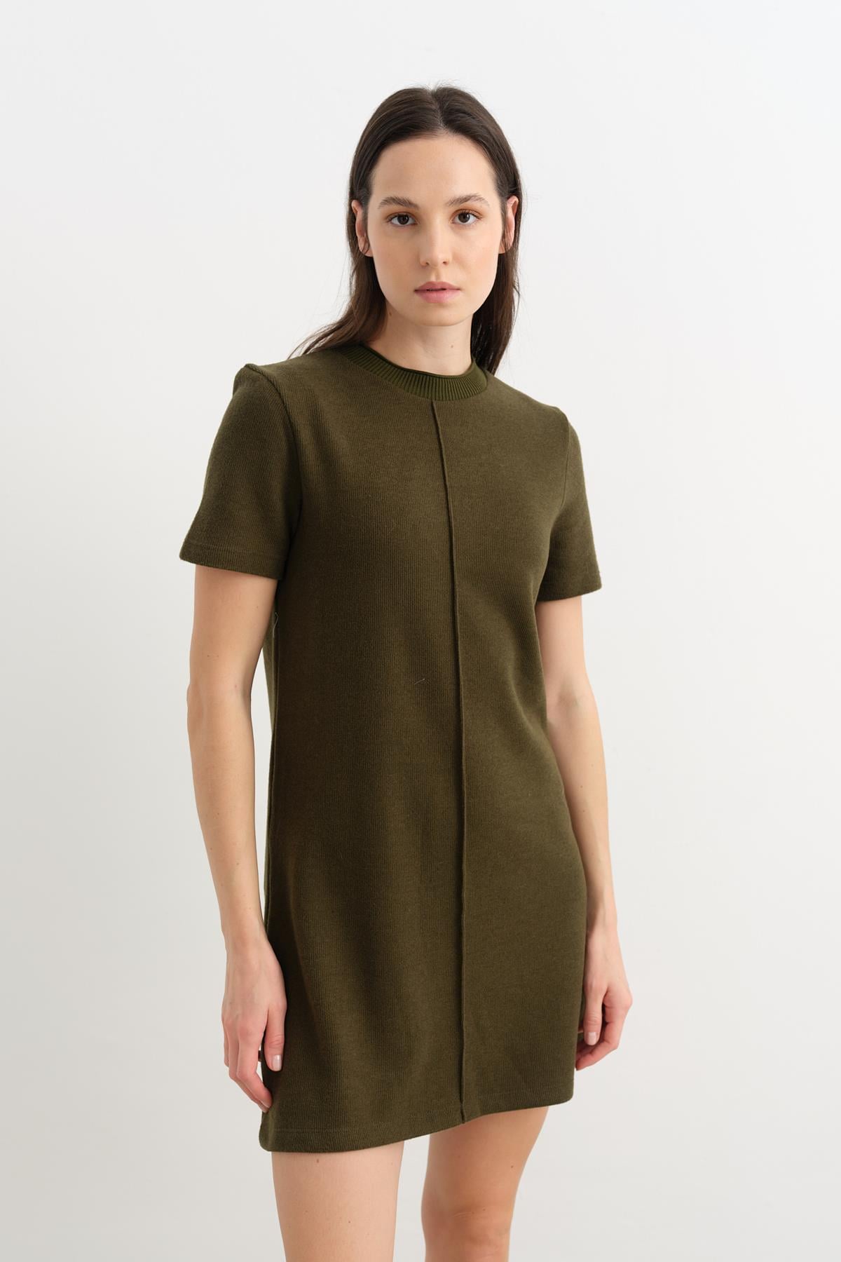 90810 YUMUSAK MINI ELBISE