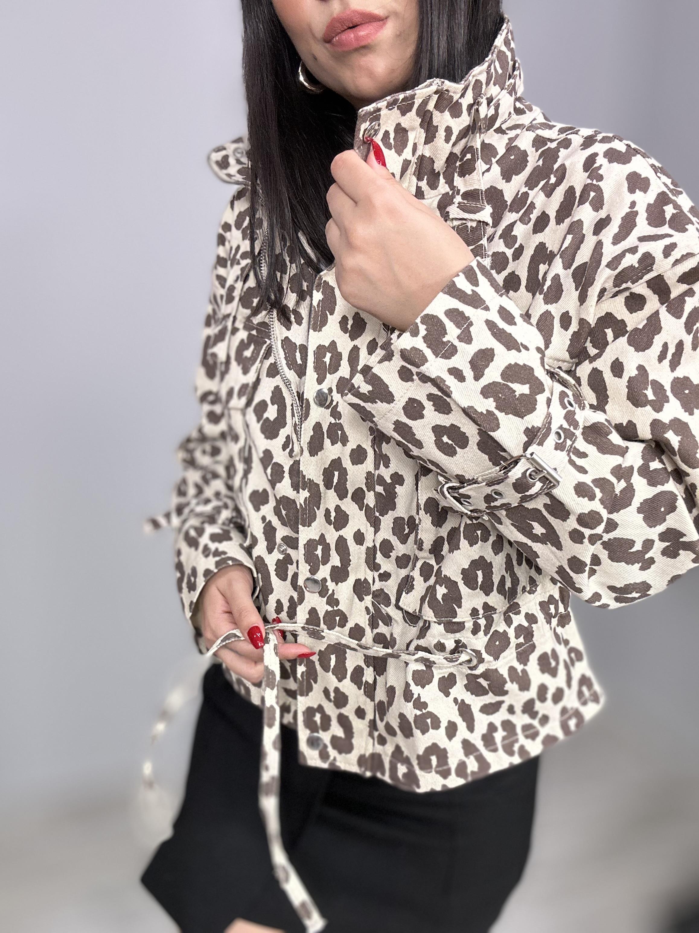 99481 LEOPAR DESENLI CEKET