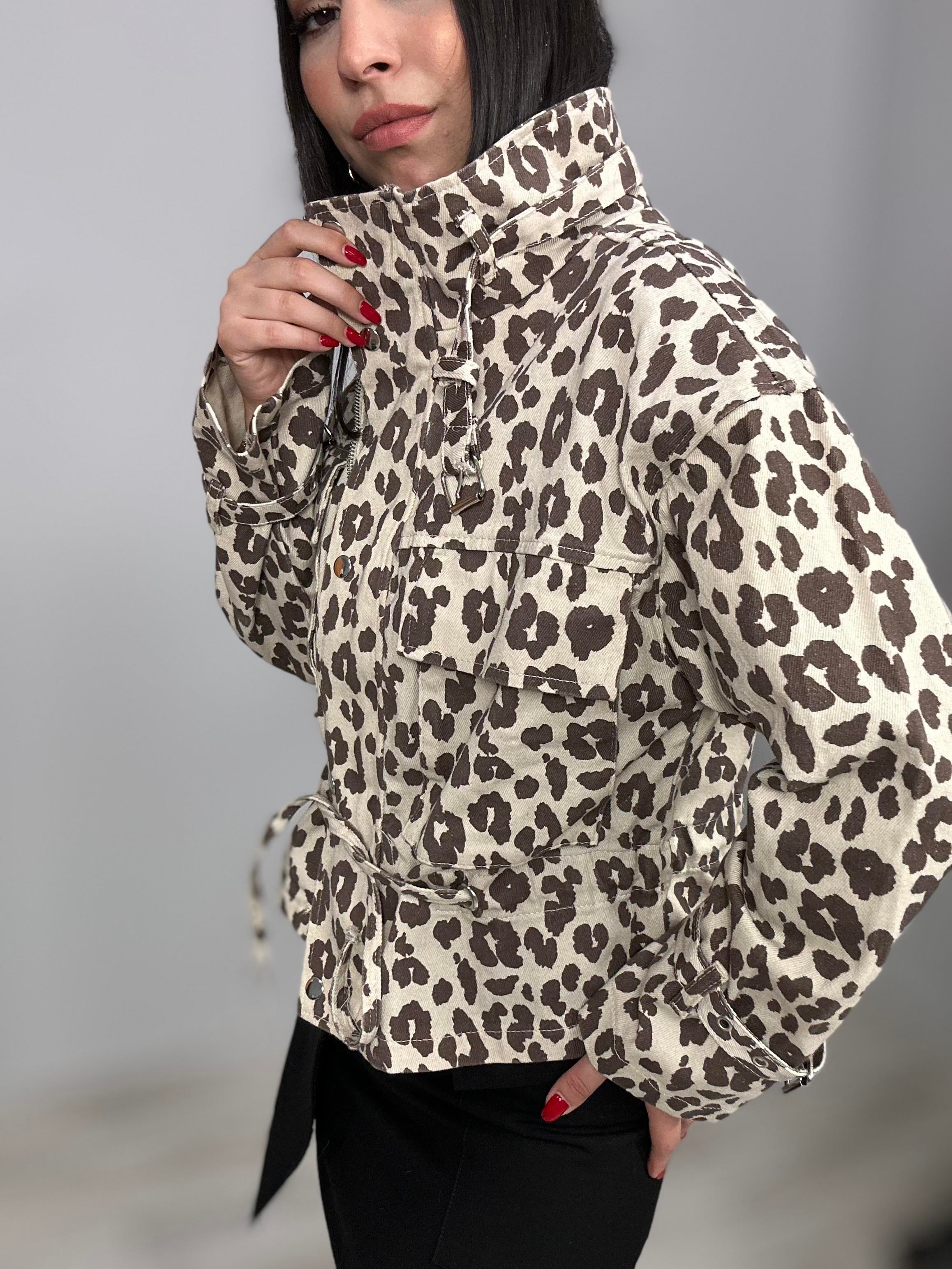 99481 LEOPAR DESENLI CEKET