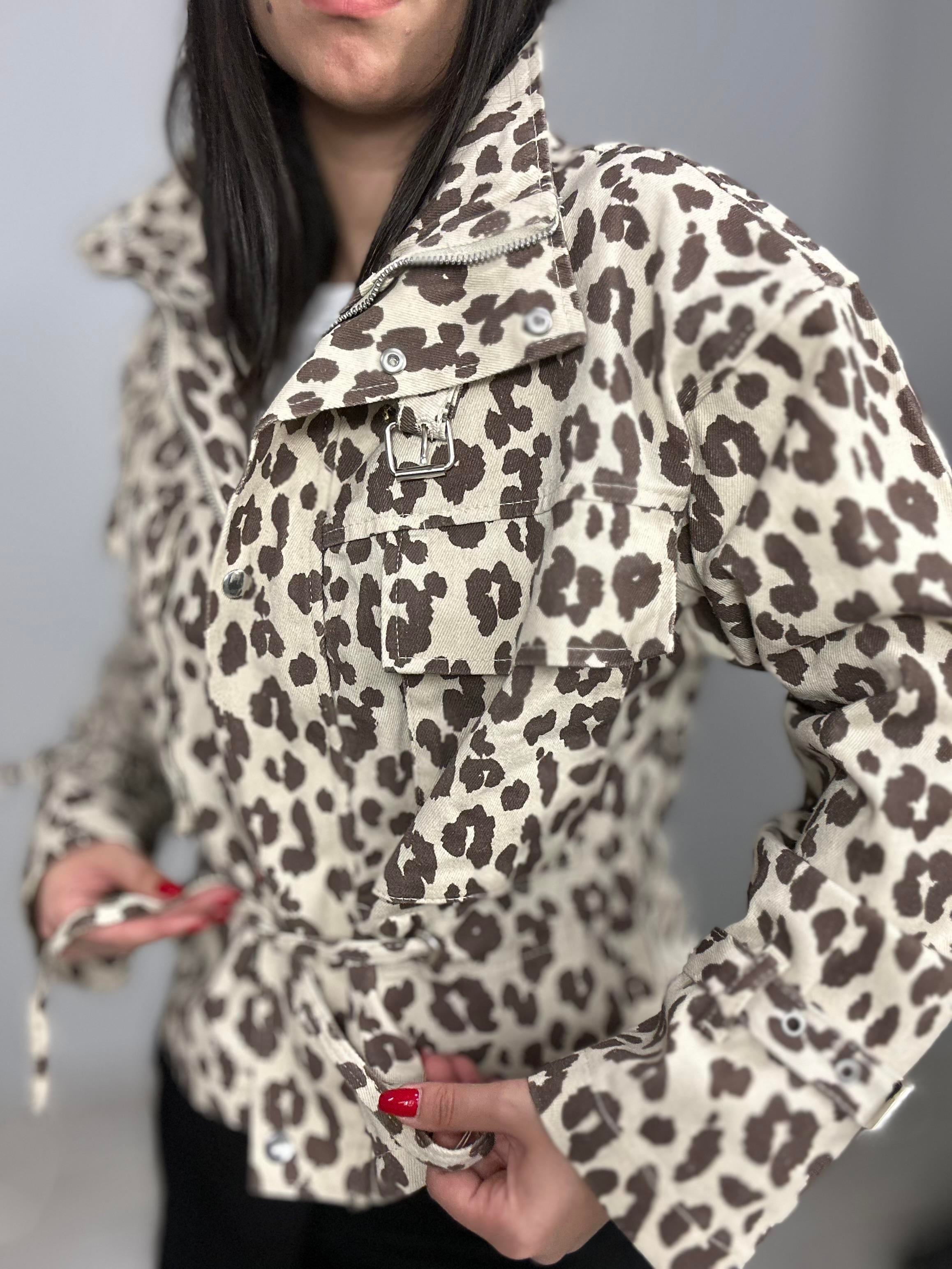 99481 LEOPAR DESENLI CEKET