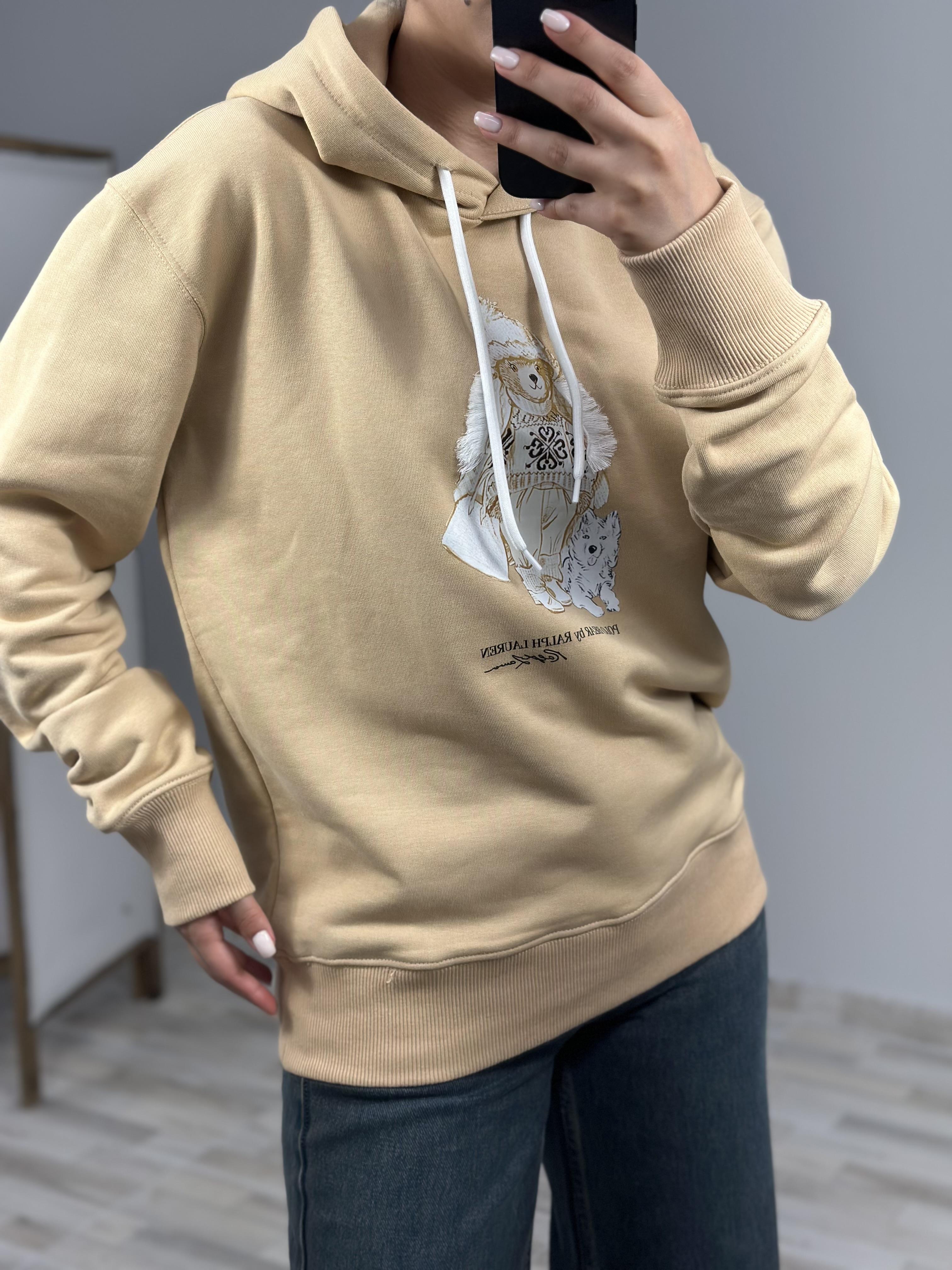 POLO 103 AYICIK BASKILI SWEAT