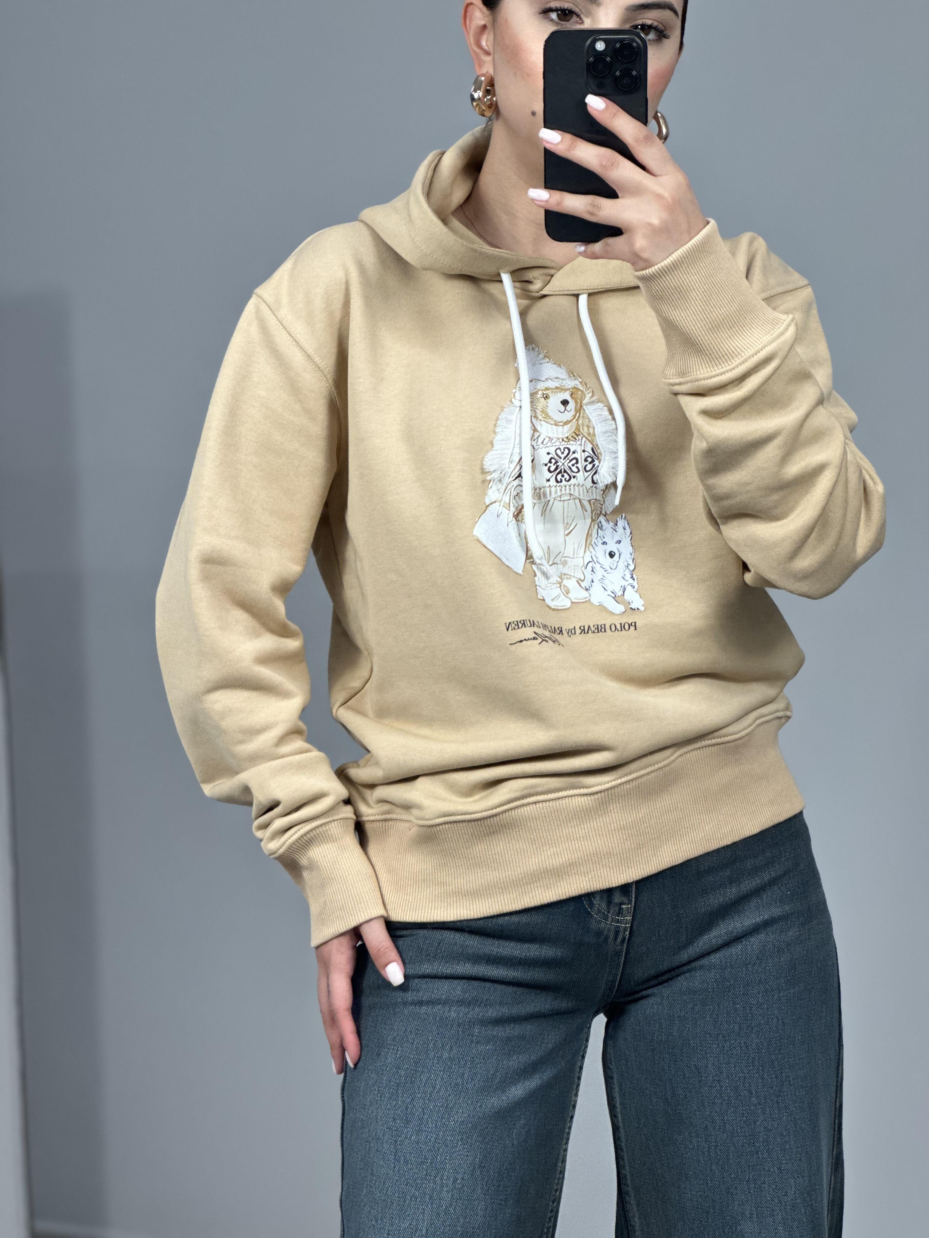 POLO 103 AYICIK BASKILI SWEAT