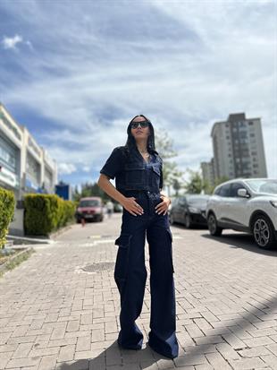 0010 KARGO CEP DENIM PANTOLON