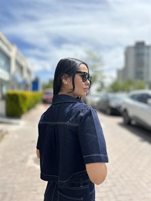 0025 DENIM BLUZ