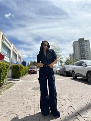 0025 DENIM BLUZ