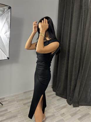 0049 DRAPELI ELBISE