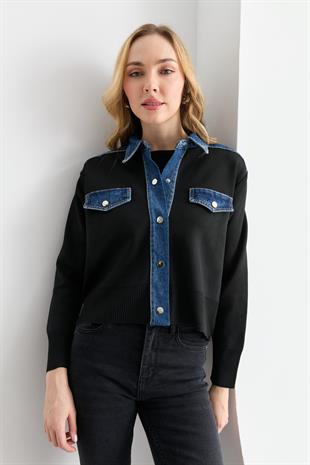 0106 JEAN MIX TRIKO CEKET