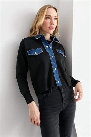 0106 JEAN MIX TRIKO CEKET