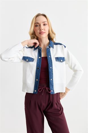 0106 JEAN MIX TRIKO CEKET