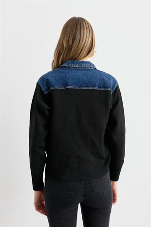 0106 JEAN MIX TRIKO CEKET