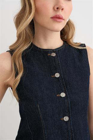 0176 DENIM YELEK