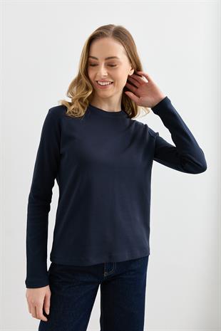 0193 UZUN KOL BASIC TSHIRT