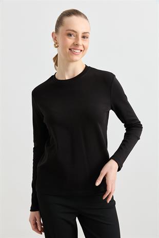 0193 UZUN KOL BASIC TSHIRT
