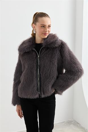 0231 FERMUARLI KURK CEKET