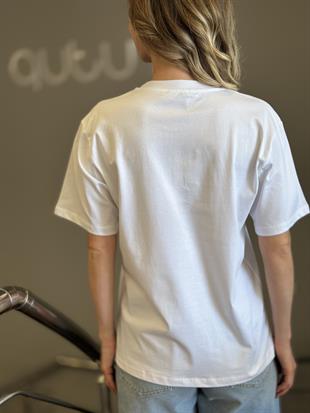 0246111 PALM BEACH YAZILI TSHIRT
