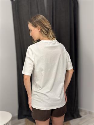 024687 PAPATYA ISLEMELI TSHIRT