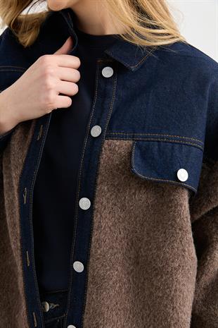 0269 DENIM GARNILI BUKLET CEKET