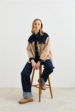 0269 DENIM GARNILI BUKLET CEKET