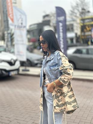 027 SIRTI KAMUFLAJ DESEN CEKET