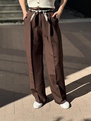 0522 FULAR KEMERLI PANTOLON