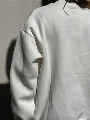 0965 LEOPAR BASKILI SWEAT
