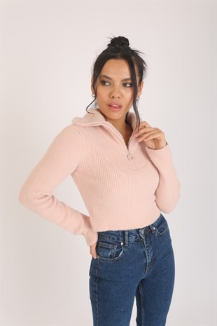 10299 POLO YAKA FITILLI KISA KAZAK