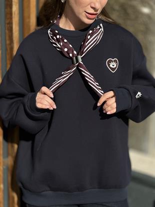 1083 FLARLI KALP NAKISLI SWEAT