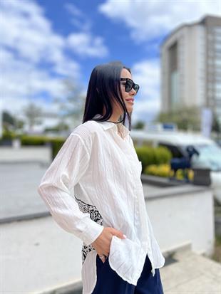 1111 SIRTI BASKILI GOMLEK