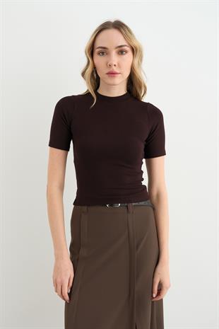 1164 KISA KOL KISA TSHIRT
