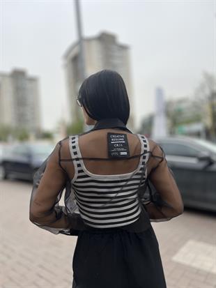 11645 ORGANZE GOMLEK