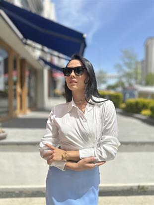 11701 BAGLAMA DETAYLI GOMLEK