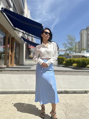 11701 BAGLAMA DETAYLI GOMLEK