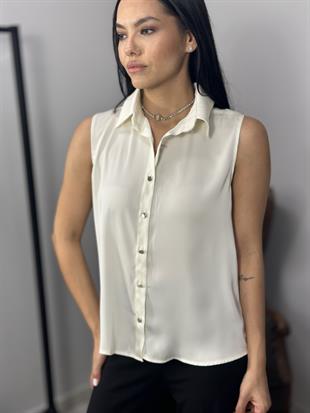 1190 SIRT TASLI SERIT DETAYLI BLUZ